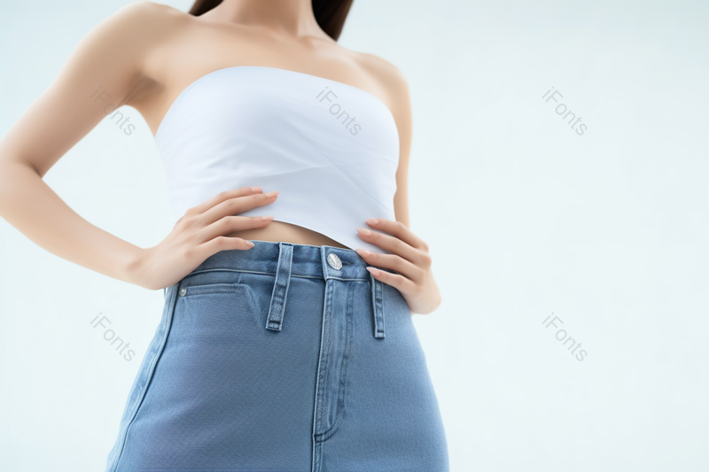 女性减肥瘦身简单背景高清摄影图,高清,摄影图,摄影图片,图片大全,摄影图免费下载